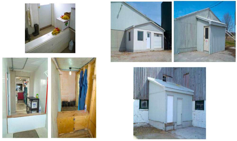 Line of Separation entry areas on a farms